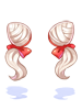 Costume Odango Twintails (White)