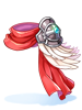 Costume Protect Cloth (Red)