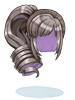 Costume Side Roll Pony (Black)
