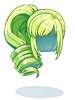 Costume Side Roll Pony (Green)