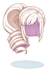 Costume Side Roll Pony (White)