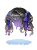 Costume Starry Ribbon Twin Tail