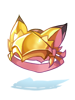 Costume Gold Helm of Vanagandr