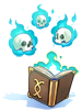 Costume Haunting Skull