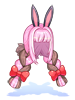 Costume Chocolate Rabbit Hair