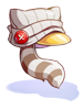 Bobcat Knit Hat (White)