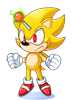 Costume Mini Super Sonic
