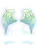 Costume Shining Angel Wings