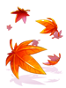 Costume Falling Red Foliage