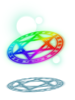 Costume Magic Circle Rainbow