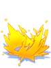 Costume Gold Energy
