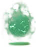 Costume Green Aura