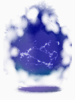 Costume Midnight Blue Aura