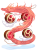 Costume Red Aura Dragon