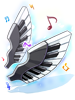 Costume Melody Wings