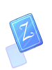 Blue Z Card