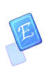 Blue E Card